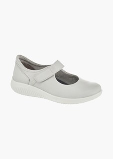 Mocassins en cuir avec bride scratchée thumbnail 2