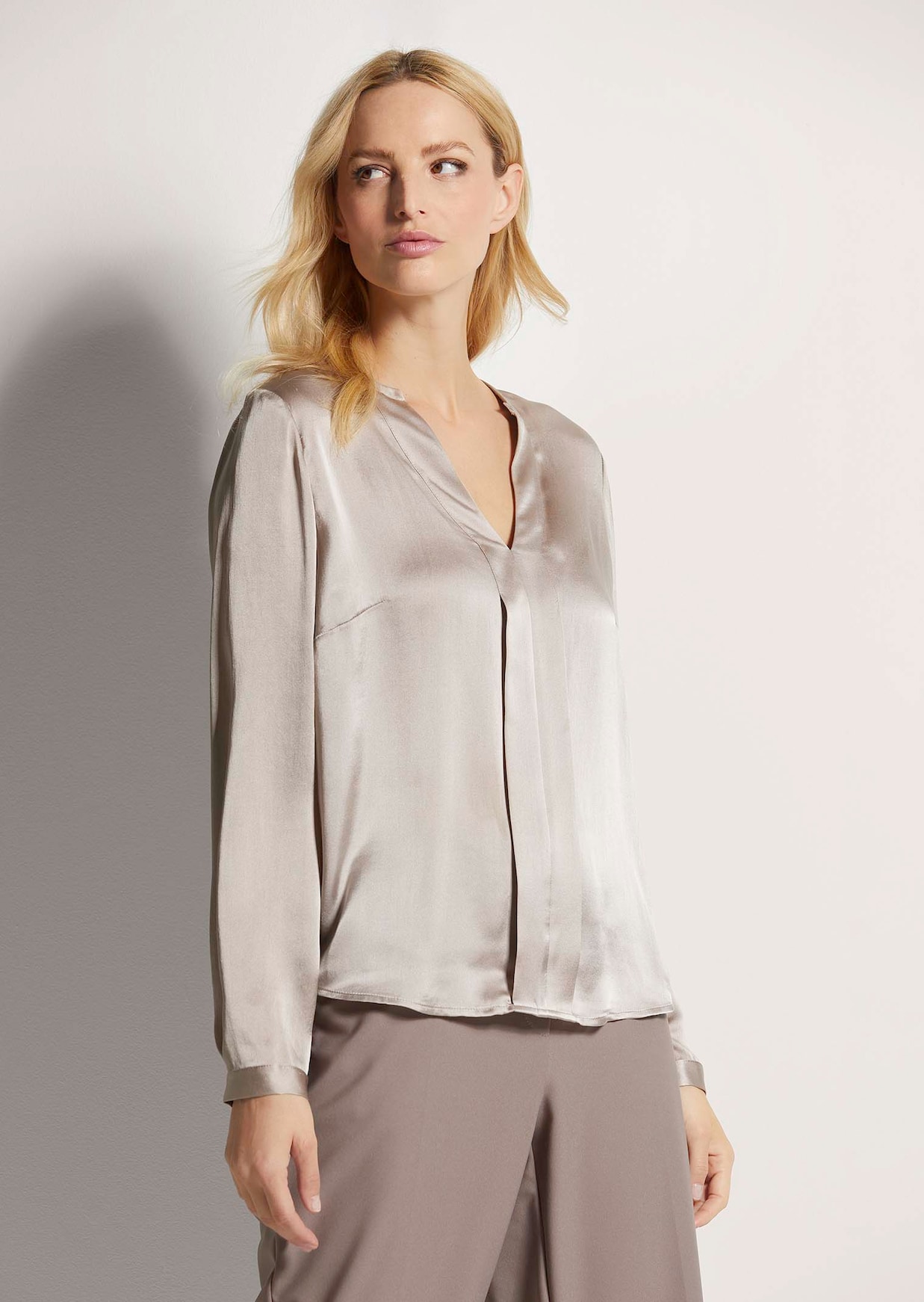 Zijden blouse