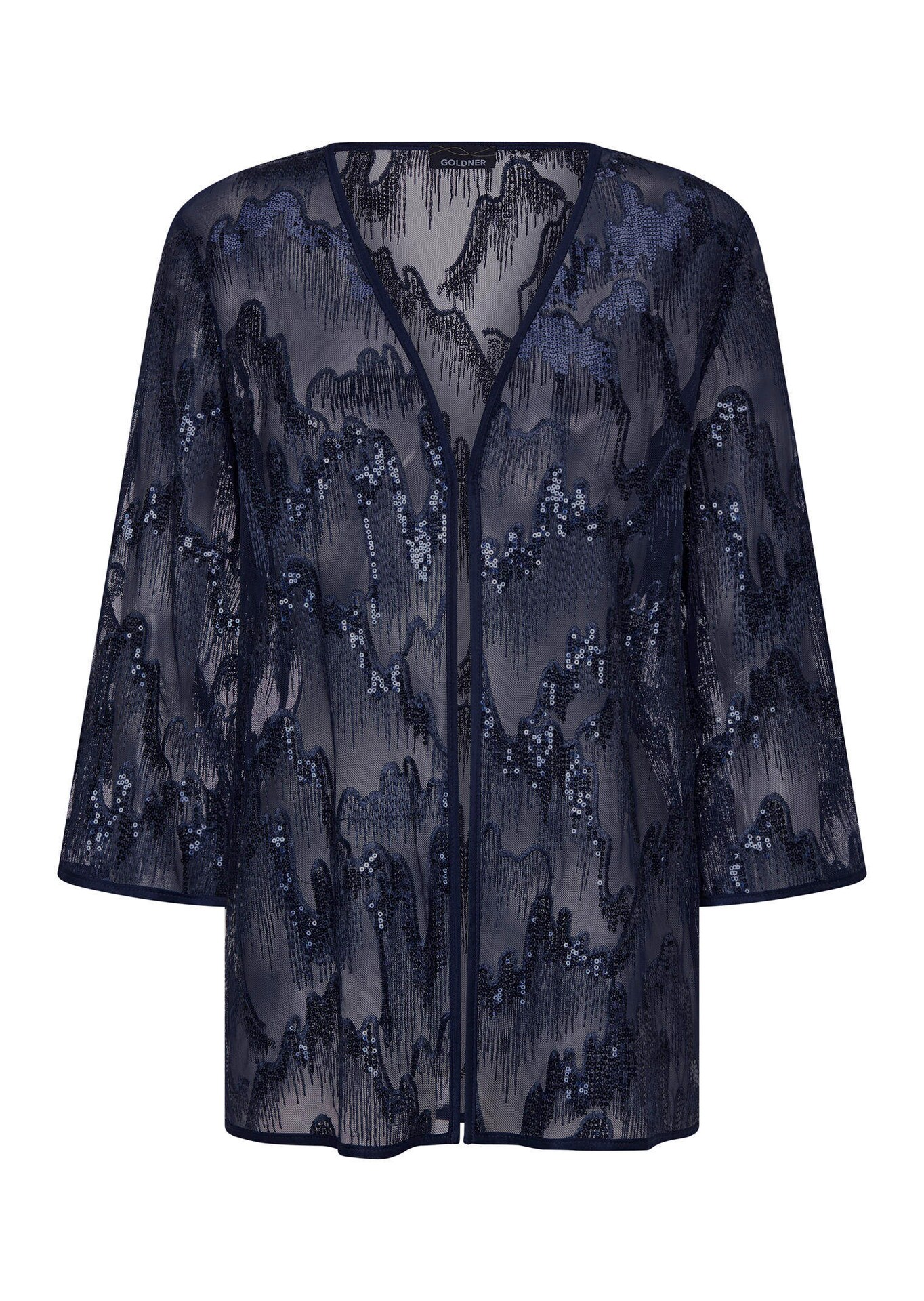 Surchemise avec broderie et paillettes