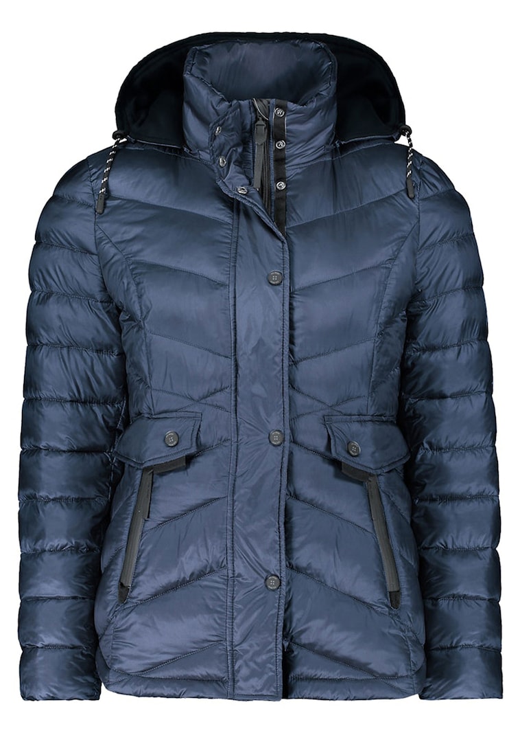 Dick wattierte Steppjacke aus Kunstdaune