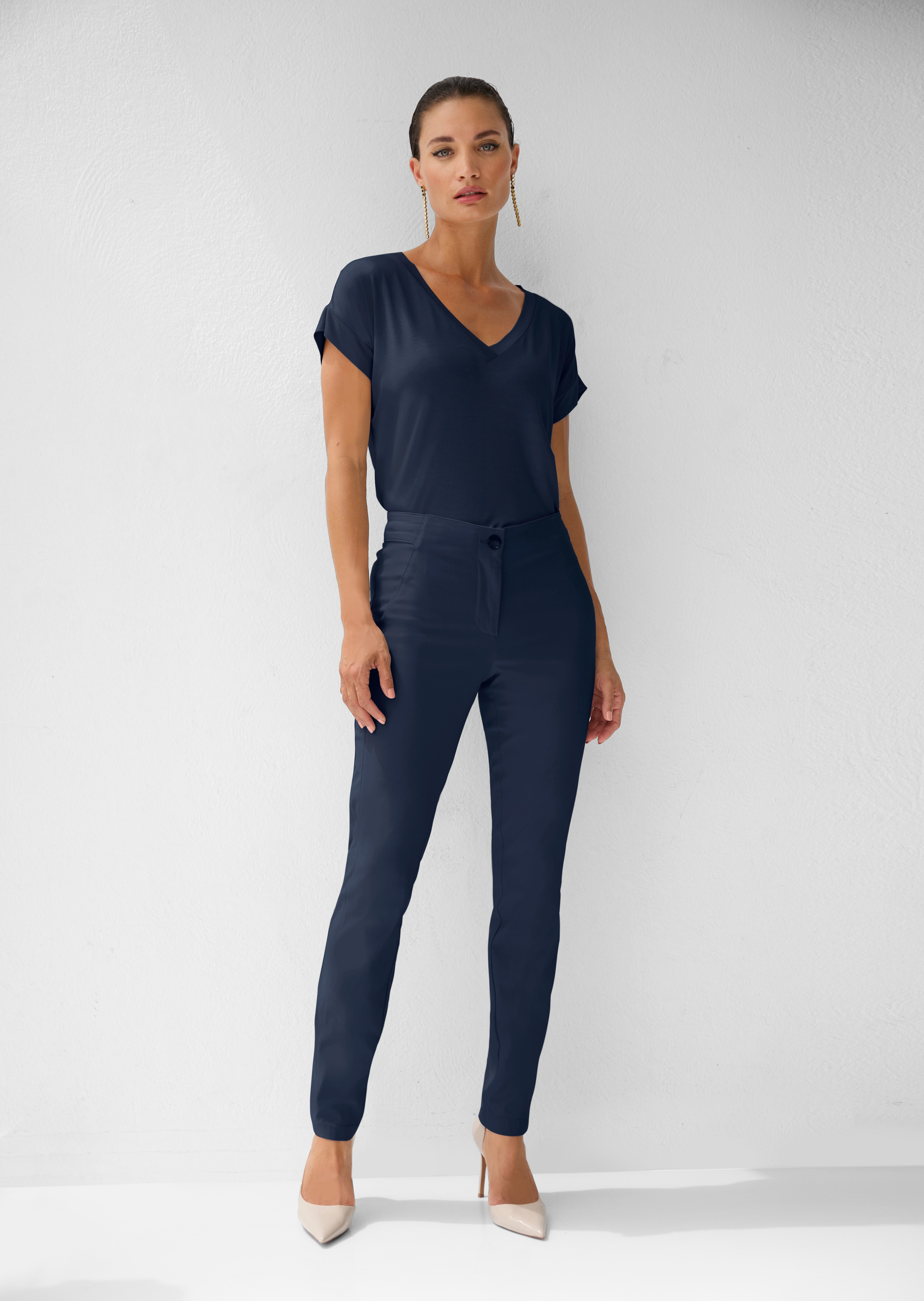 Casual V-neck top