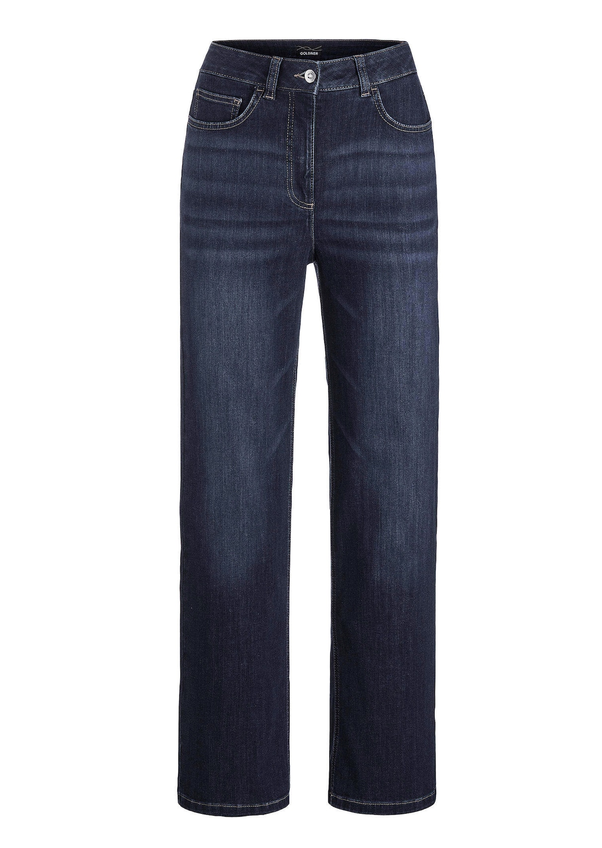 Weite Jeans VERA aus Stretch-Denim