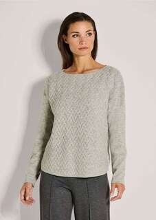 Rundhals-Pullover mit Jacquard-Muster thumbnail 2