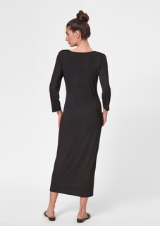 Midikleid mit Stickerei und Pailletten thumbnail 4