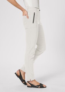 Skinny fit trousers with zip pockets thumbnail 5