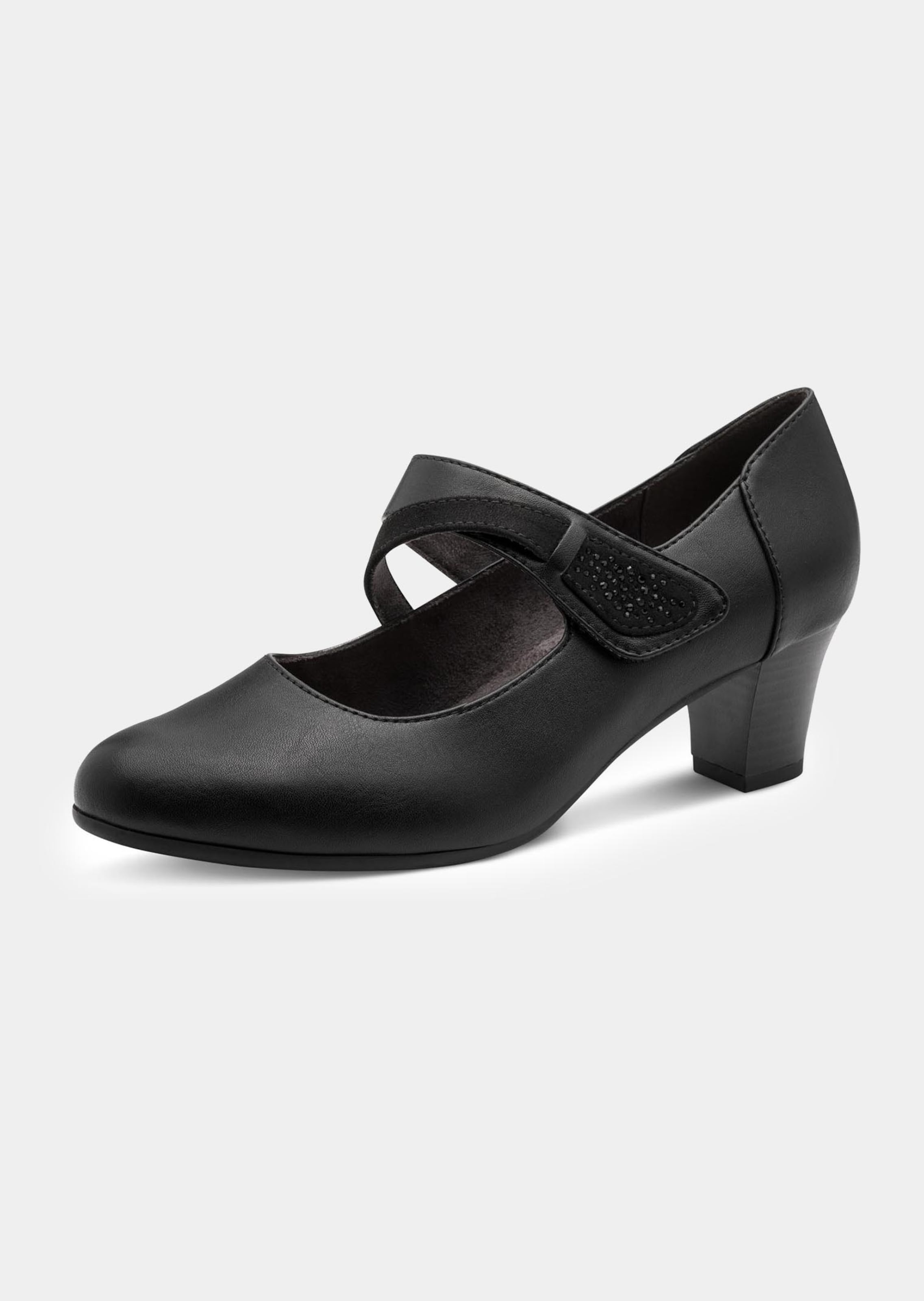 Pumps mit Klett-Riemchen