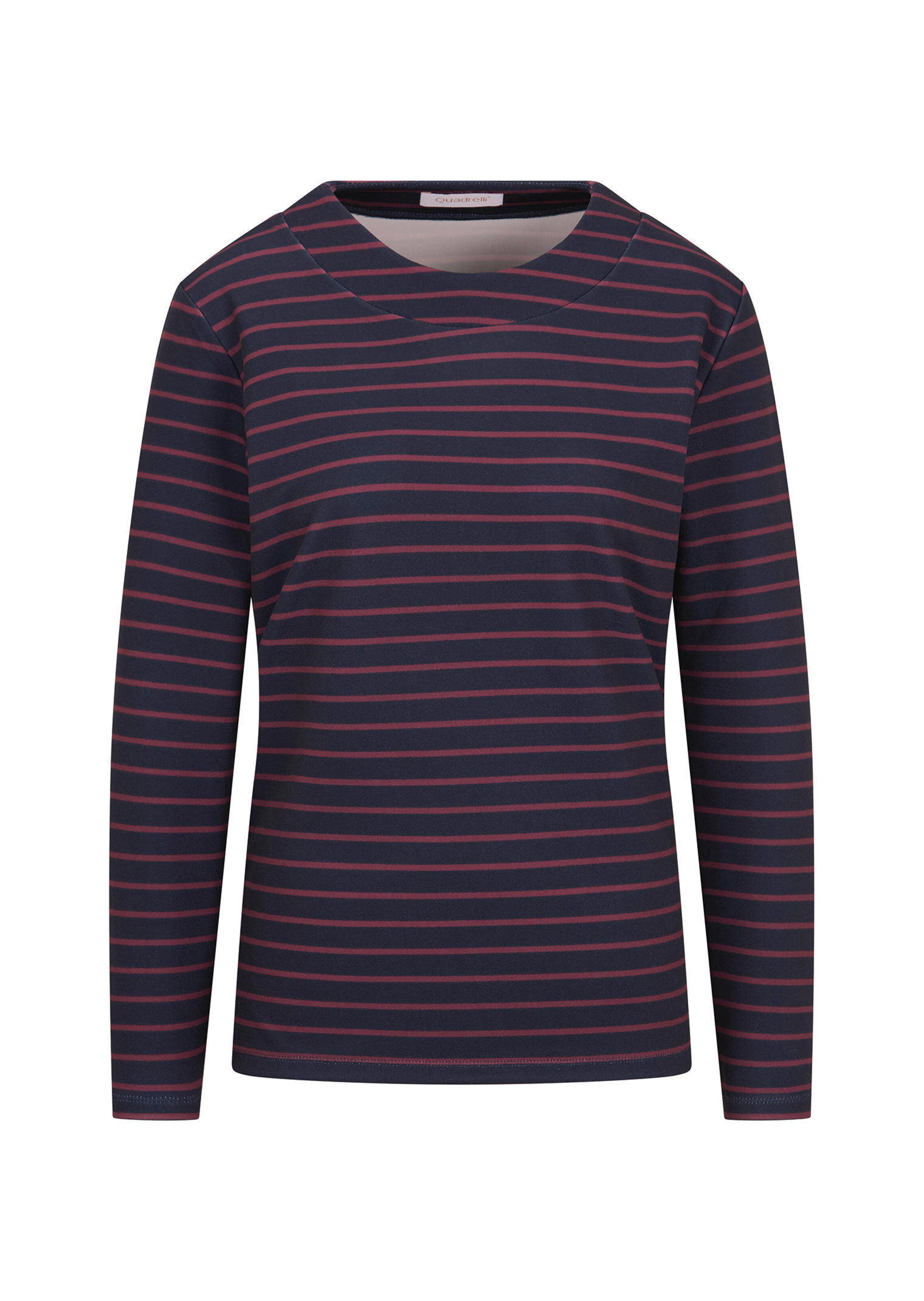 T-shirt rayé facile d'entretien avec encolure arrondie thumbnail 4