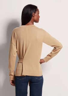 V-Pullover mit Bindeband thumbnail 4