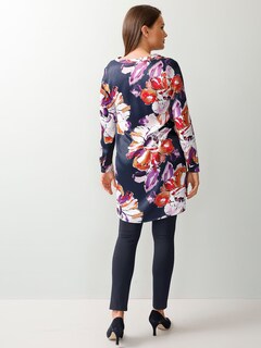 Longbluse mit floralem Print thumbnail 3