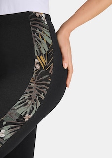 Silky leggings in a double pack thumbnail 4