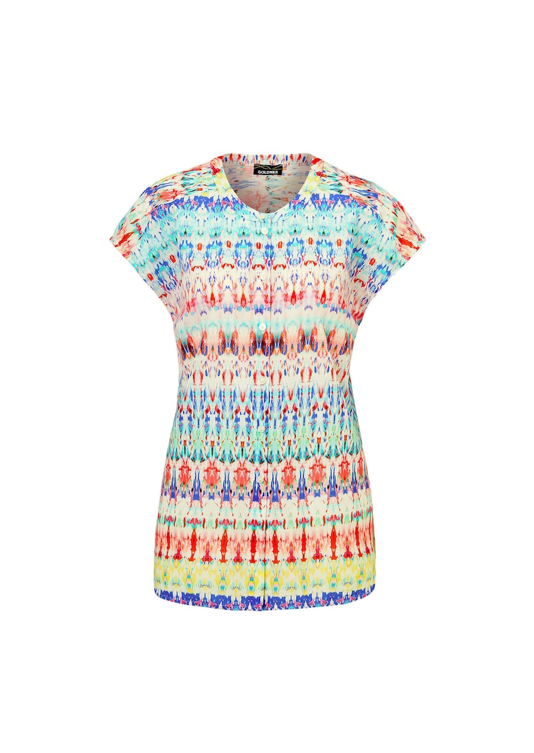 Legere Bluse mit Druck