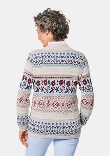 Schitterend tricot jasje met ajourpatroon thumbnail 2