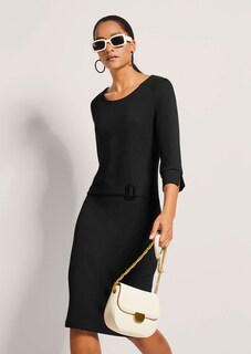 Kleid mit 3/4-Ärmeln thumbnail 5
