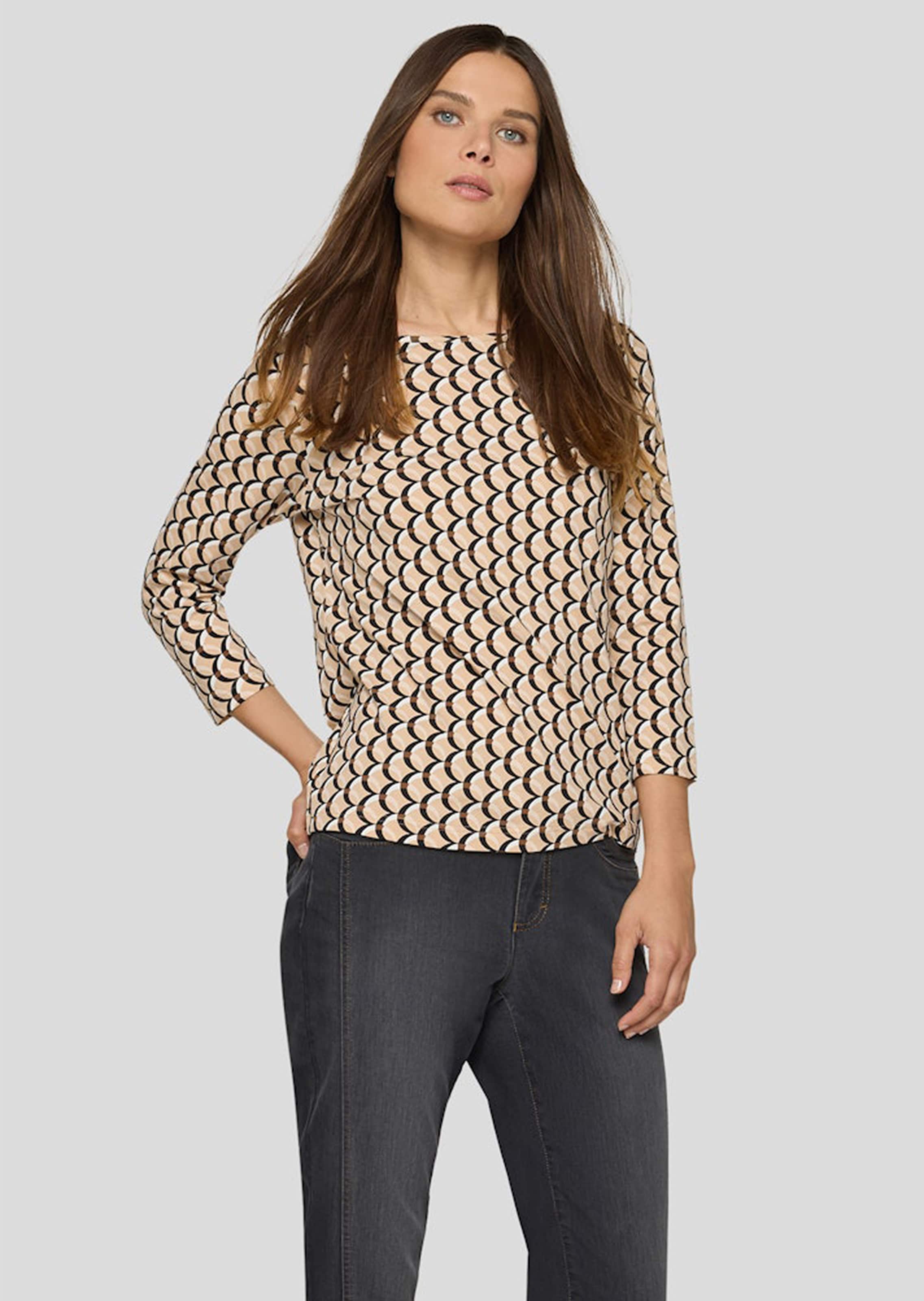 Jersey shirt met een grafische print