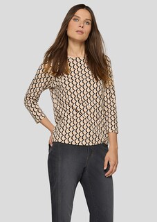 Jersey shirt met een grafische print thumbnail 1