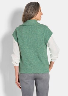Gilet en tricot avec fermeture zippée thumbnail 3