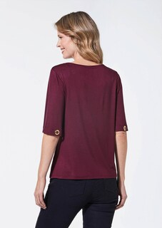 Elegantes Shirt mit Trompetenärmeln thumbnail 3