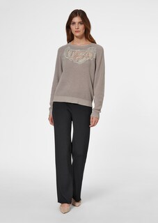 Pullover mit Paisley-Stickerei thumbnail 3