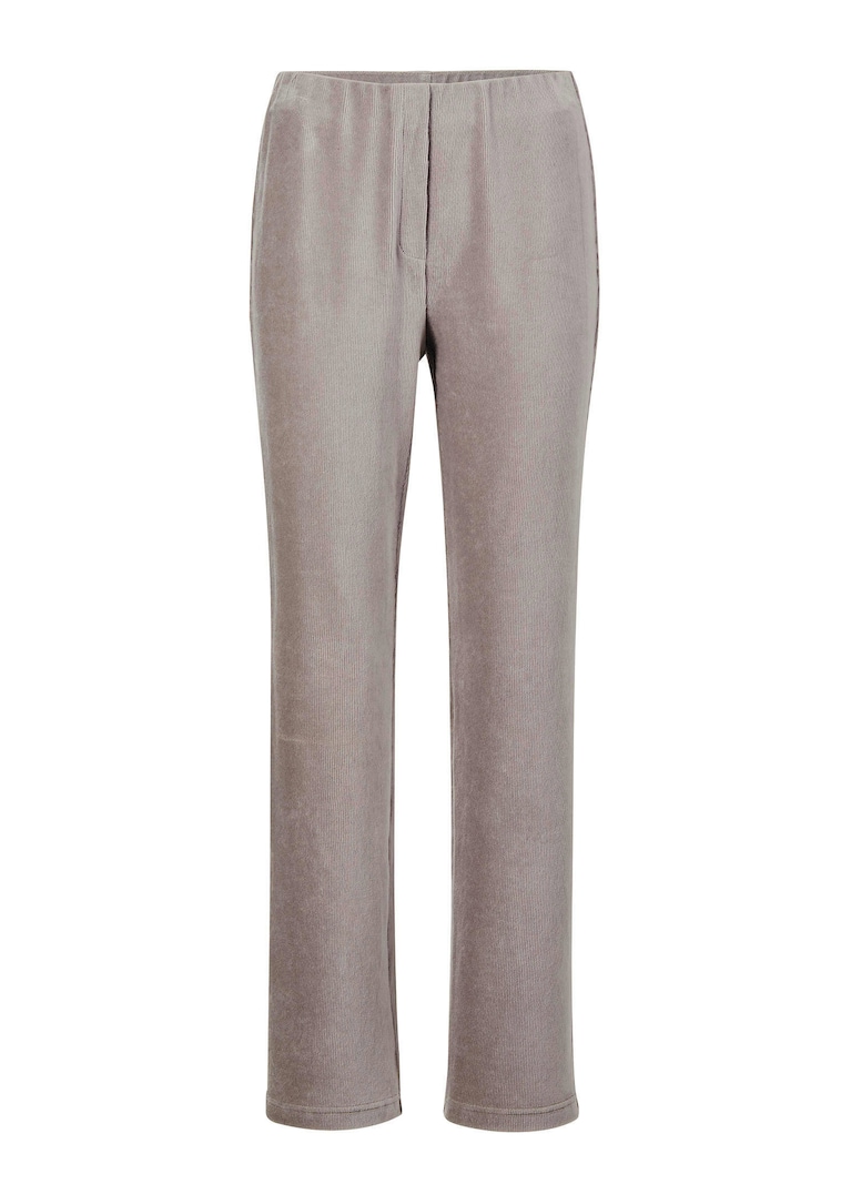 Pantalon en velours côtelé CARLA en jersey