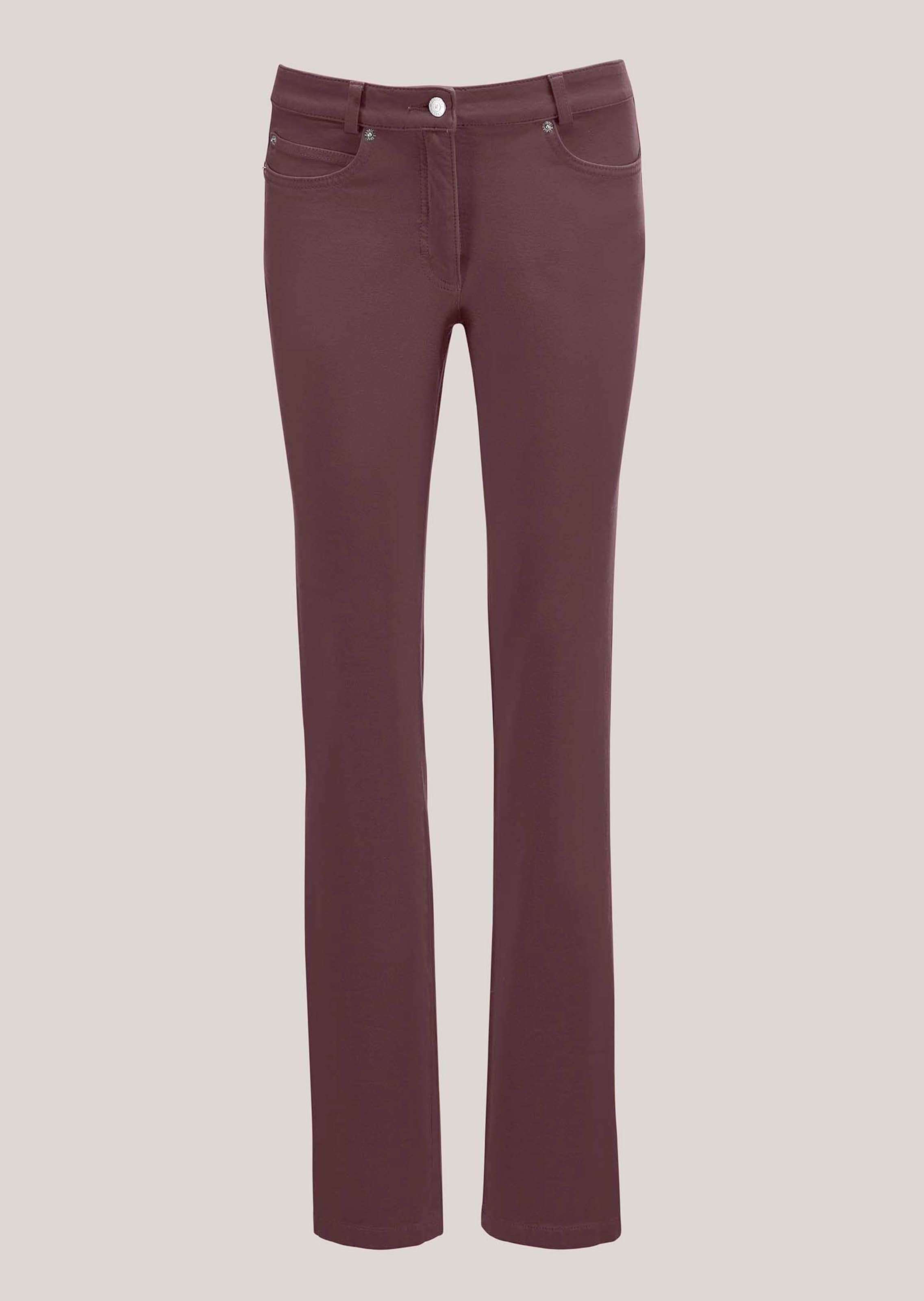 M-Jeans in gerader Form mit Logo-Stickerei thumbnail 6