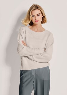 Kaschmir-Pullover mit U-Boot-Ausschnitt thumbnail 2
