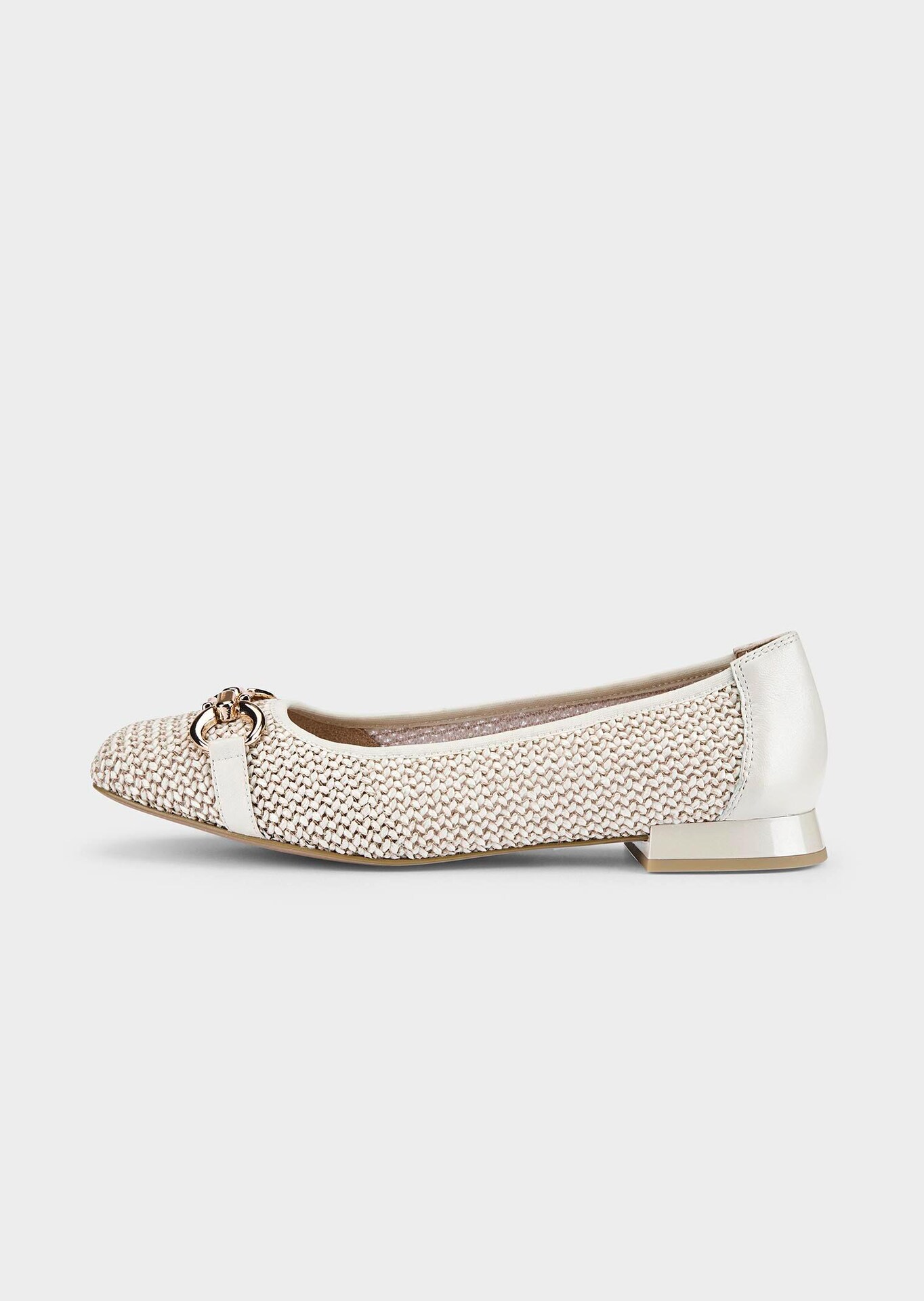 Ballerina's in chique tricotlook