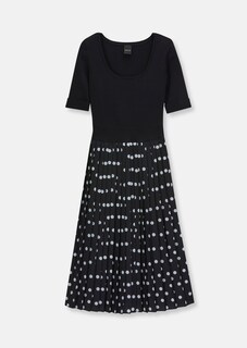 Plisseekleid mit Tupfen thumbnail 7