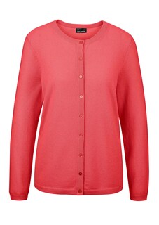 Kaschmirstrickjacke mit Rundhalsausschnitt thumbnail 6