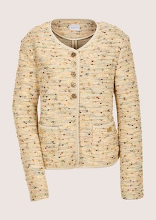 Tweed-Blazer in kastiger Form thumbnail 7