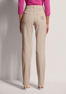 M-Jeans in gerader Form mit Logo-Stickerei thumbnail 4