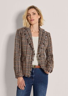 Tweedblazer im Multi-Colour-Look thumbnail 2