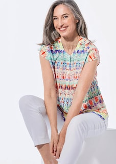 Casual blouse met print thumbnail 4