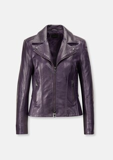 Lederjacke mit Schößchen thumbnail 7