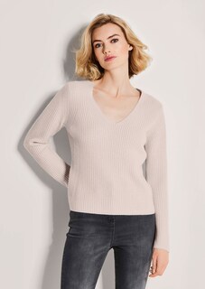 Pull en cachemire à col en V thumbnail 2