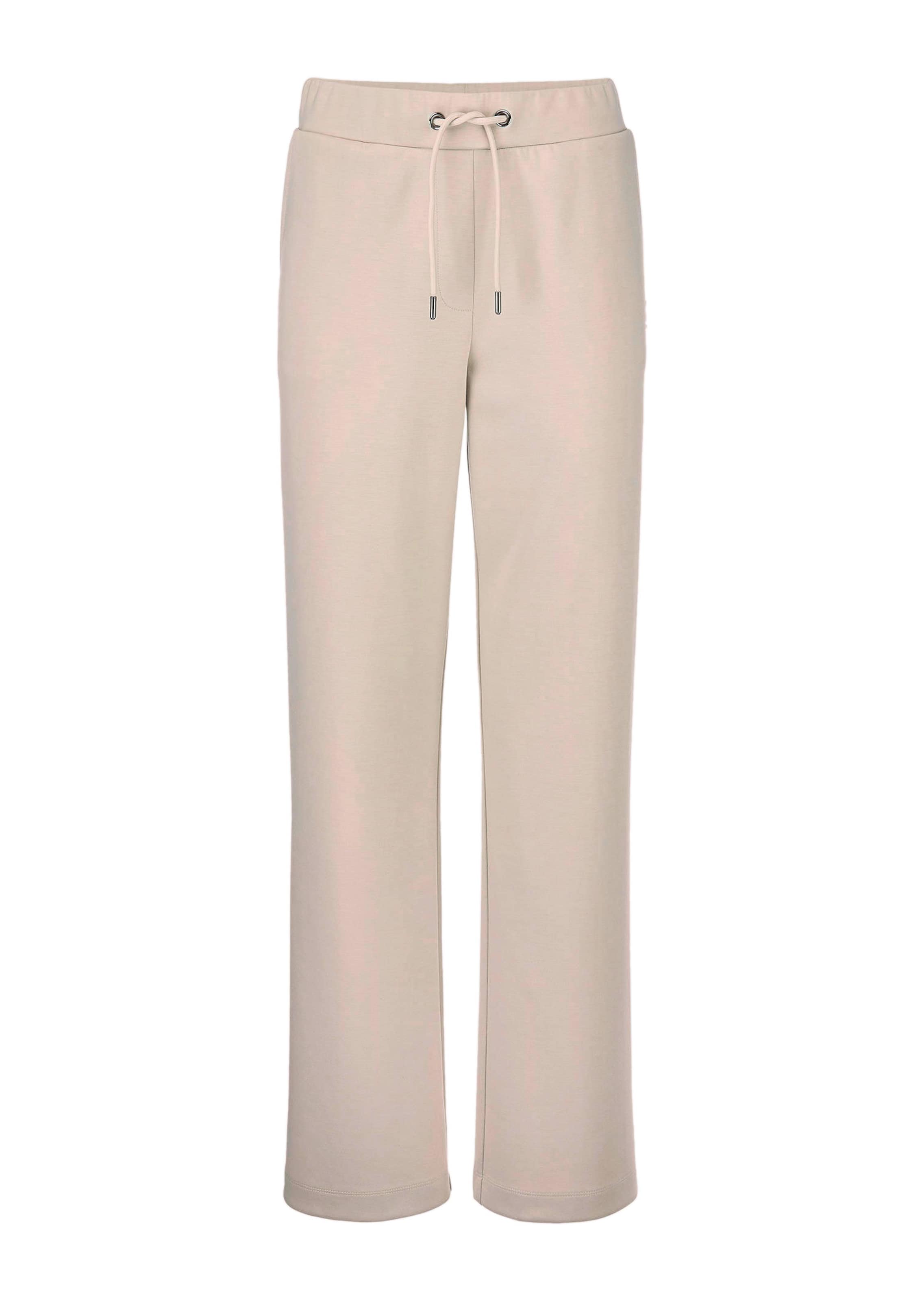 Vrijetijdsbroek van glad doubleface-materiaal
