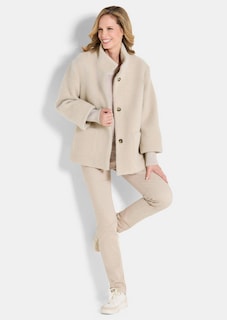 Modische Jacke mit Strickbündchen thumbnail 2