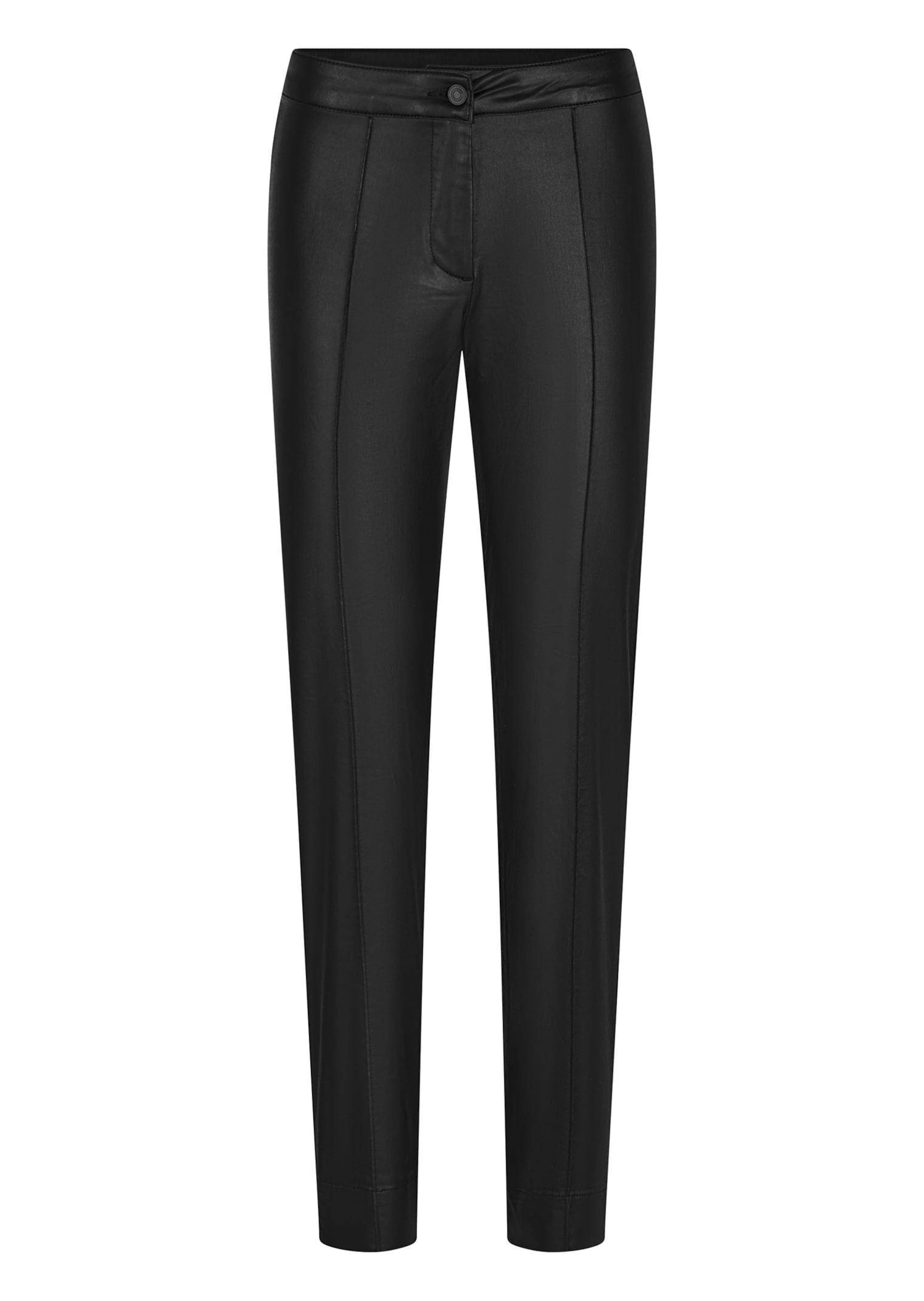 Pantalon BELLA avec revêtement aspect cuir