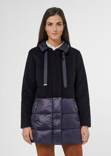 Padded jacket in a mix of materials thumbnail 2