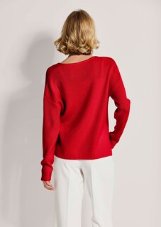 Kaschmir-Pullover mit V-Ausschnitt thumbnail 4