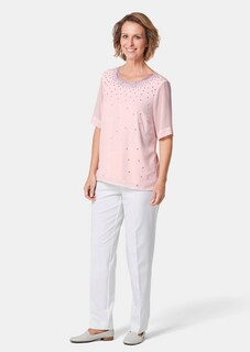 Blouse met glanzende pailletten thumbnail 2