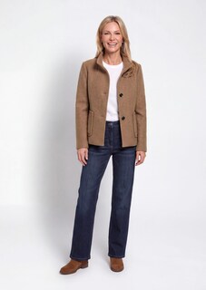 Wollmix Jacke mit Stehkragen thumbnail 2