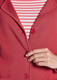 Blazer en tricot avec poches plaquées thumbnail 5