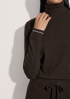 Rollkragen-Pullover aus Schurwolle thumbnail 6
