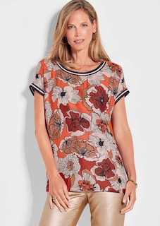 Blouseshirt met print allover thumbnail 1