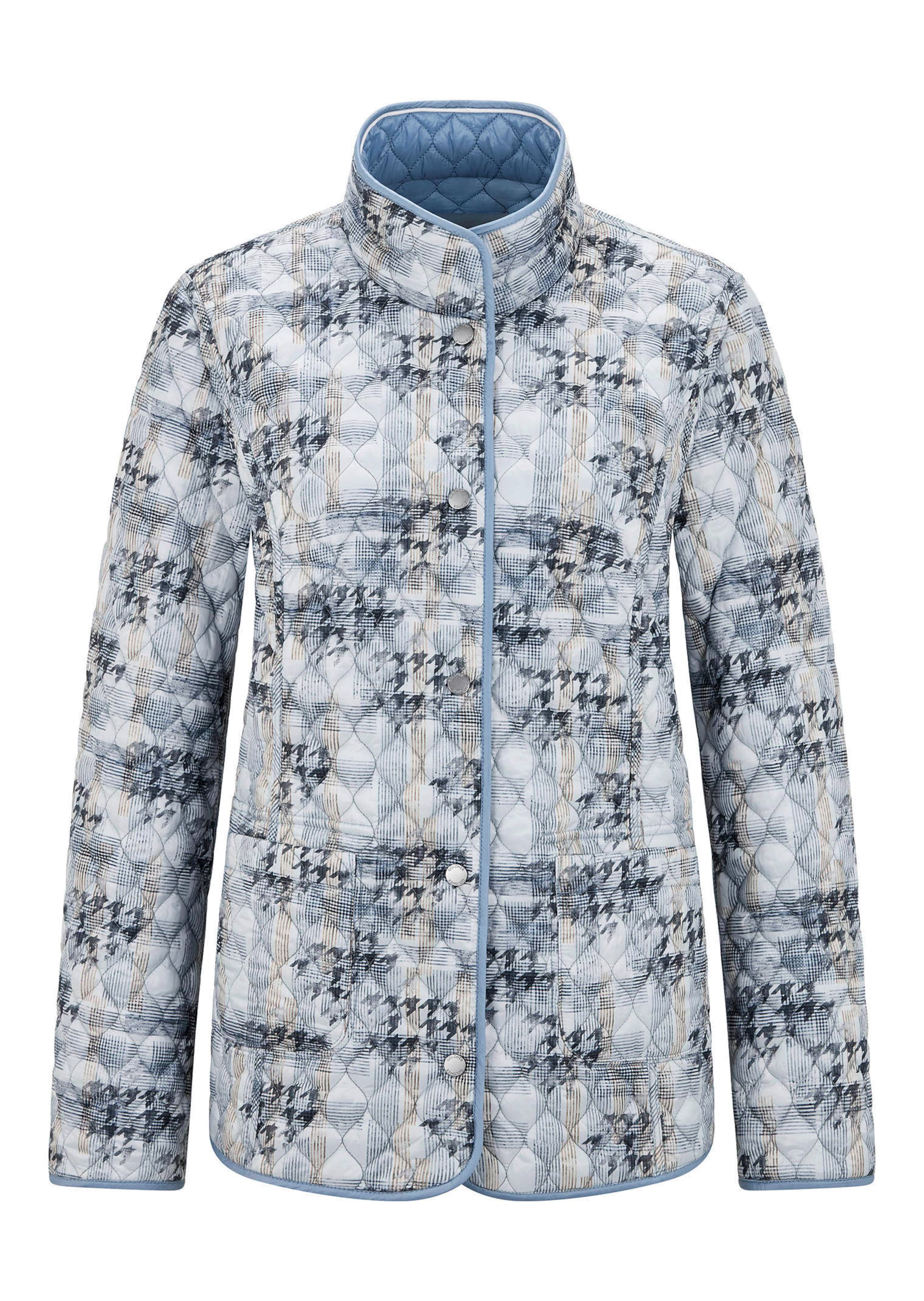 Leichte Wendejacke mit Rautenstepp