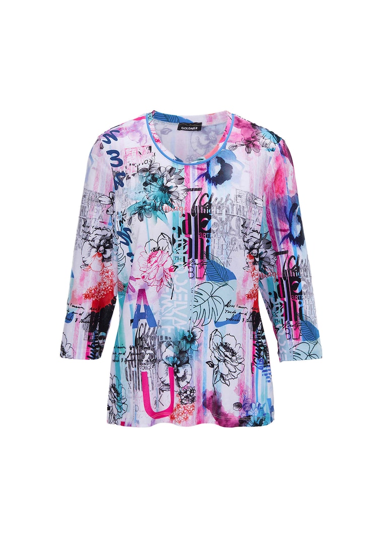 T-shirt imprimé à couleurs vives