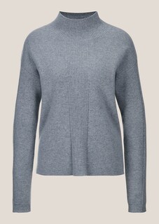 Kurzer Stehkragen-Pullover mit Good Cashmere thumbnail 7