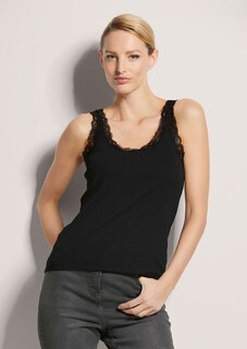 Lace-trim vest top thumbnail 2