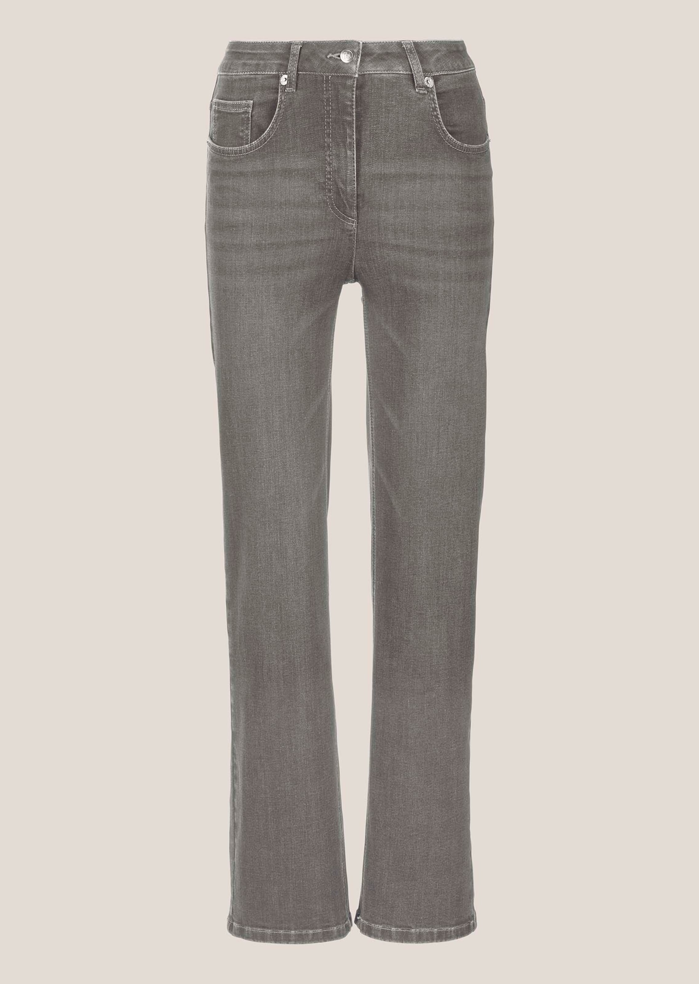 M-Jeans in gerader Form mit Logo-Stickerei thumbnail 7