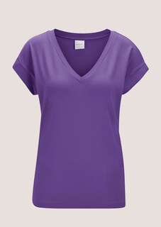 Casual V-neck top thumbnail 6